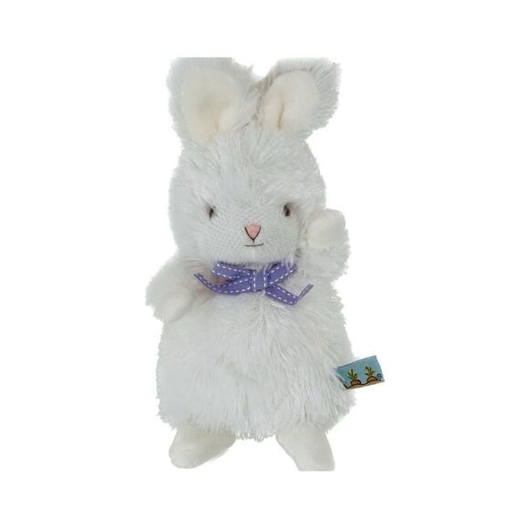 Bunnies By The Bay White Wee Kiddo Bunny Rabbit Small Plush Easter Girly Baby - Picture 1 of 7